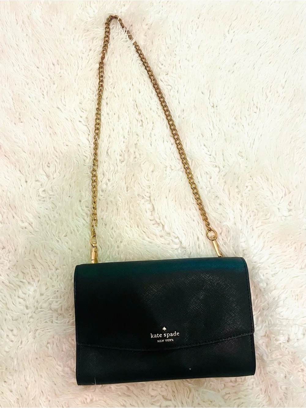 ♠️Kate Spade New York | Convertible Black Wallet on Chain / Crossbody Clutch♠️